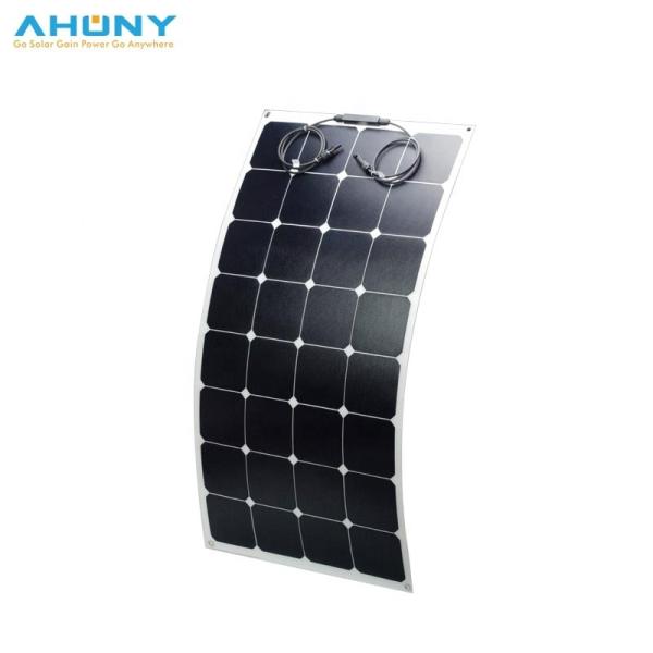 130W 柔軟な太陽光パネル ETFE 表面 高効率のRVボートキャンプ
