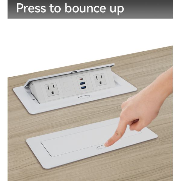 Compact Usb Desktop Socket Box Power Outlet Box OEM CUL Certificated