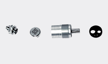 Цыпленок кнопки Наконечники турбины отверстия Borden 2 высокоскоростной