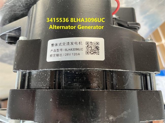 Cummins 6BT Альтернатор 3415536 CUMMINS Части двигателя 20V 120A Генератор Cummins Альтернатор