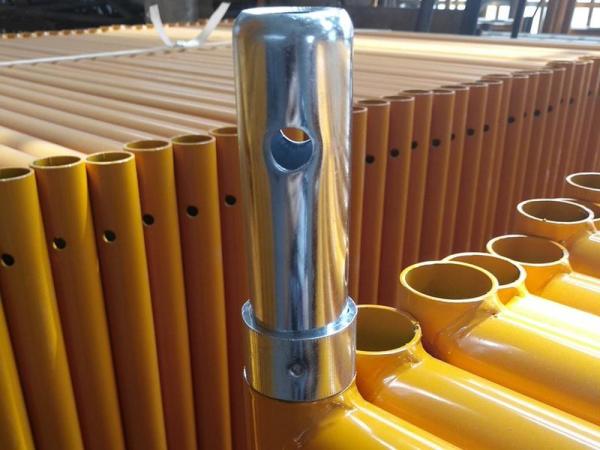 Q235b Steel Accessories Scaffolding Coupling Pin With Spring Pin 4 Sets