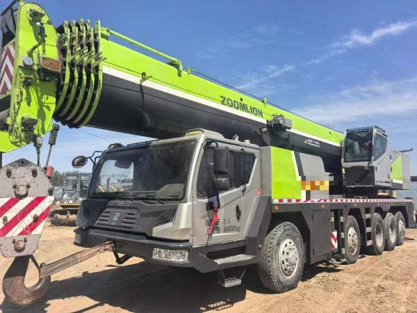 Used 100 Tons Truck Mounted Crane ZTC1000V653 Truck Crane For Sale