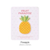 Écussons Ananas Custom Joy Écologiques à Repasser avec Messages Inspirants