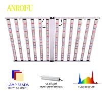 1 canal dobrável 1.1x2.4m 1200W LED Grow Light para plantas de interior