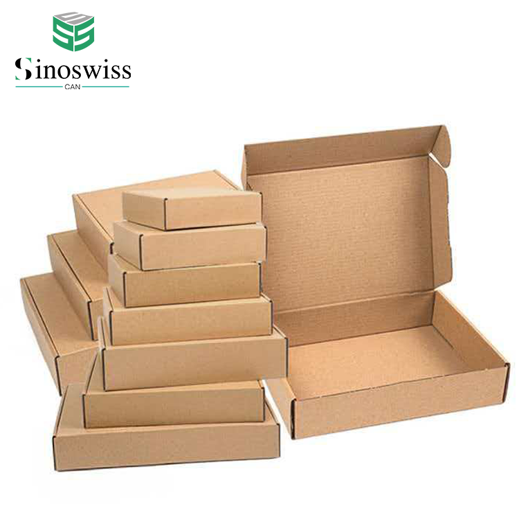 Custom Sizes Recycled Paper Boxes Packaging High Strong Kraft Folding Shipping Box
