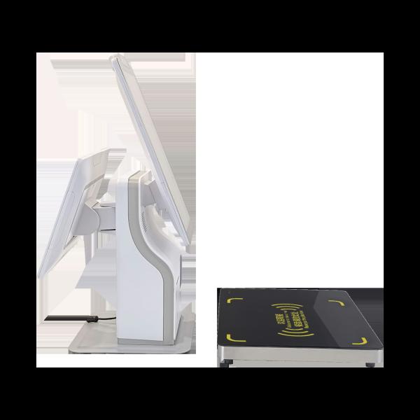 Smart Digital Pos Display Counter Printer Paper Cash Pos System with Weighing Scale