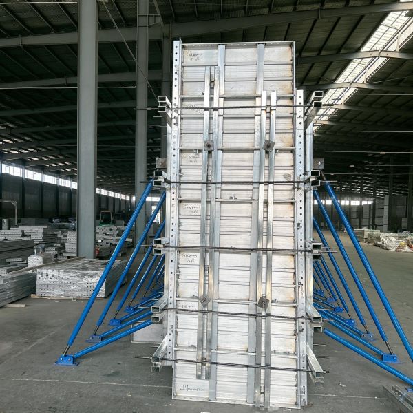 Reusable Aluminum Formwork System Modular Metal Formwork System For Tunnel And Bridge
