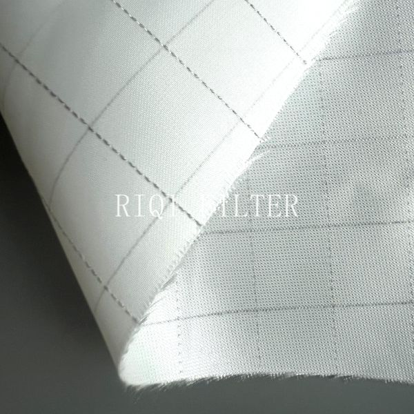 5 micron Anti-Static Filter Cloth 65L/M2/S for Expanded polystyrene EPS silos storage