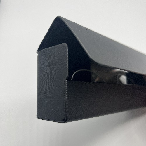 Cuboid Hard Portable Sunglass Case Mental Multicolor Lightweight 18.5CM