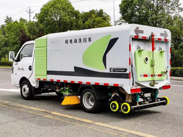 Custom's Requirement 4*2 Dongfeng Sweeper Road Cleaning Truck Pure Electric for Municipal Street Cleaning Solutions