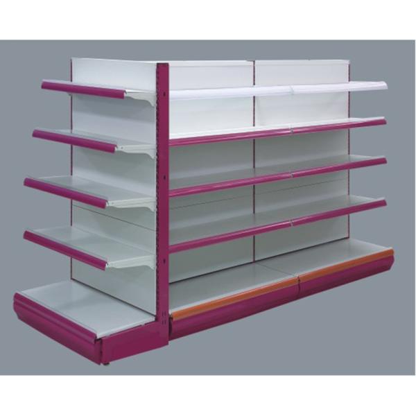TGL Supermarket Convenience Store Display Shelves Stainless Steel Powder Coating
