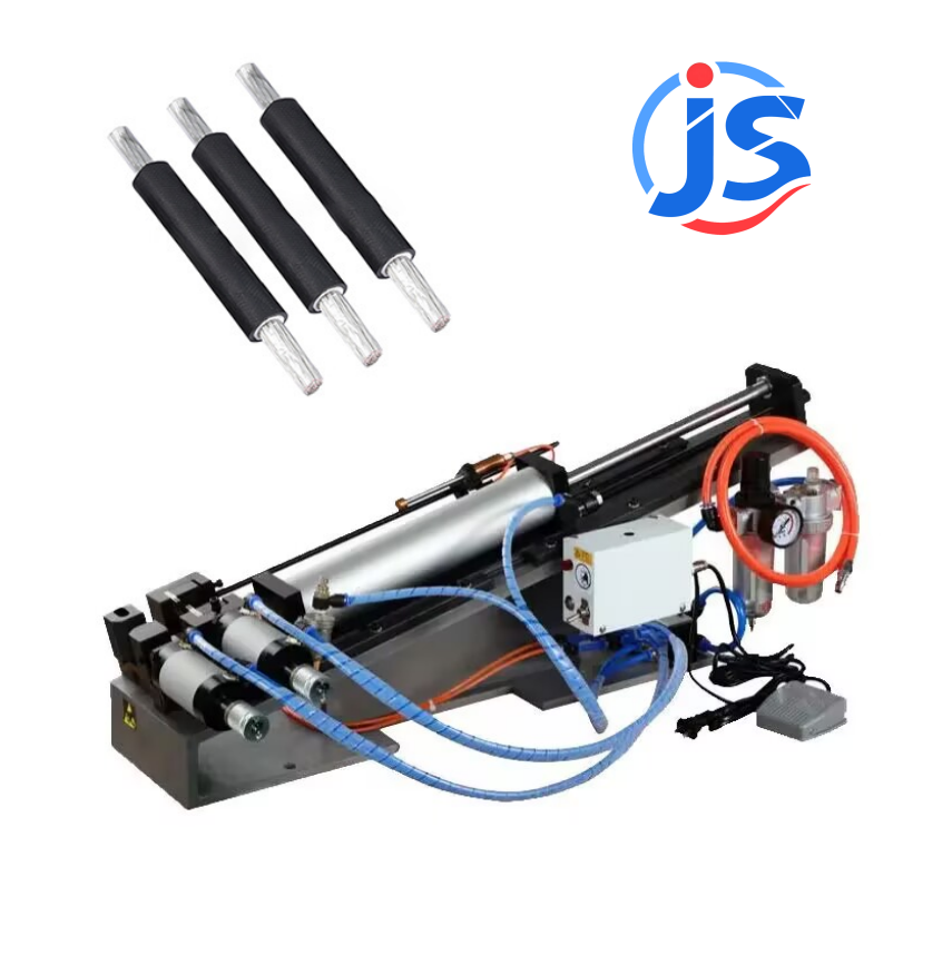 Small Semi Automatic Stripping Machine Aluminium Wire Cutter and Stripper Machine