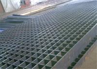 Type dentelé barre tordue par plate-forme discordante en acier de plancher de grille en métal