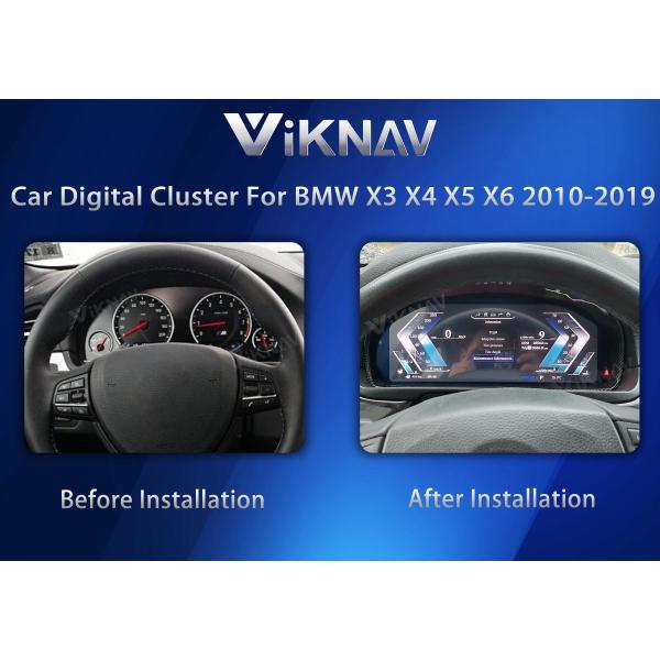 VIKNAV 12.3 ¢ Цифровой приборный кластер для BMW X3/X4/X5/X6 2010-2019