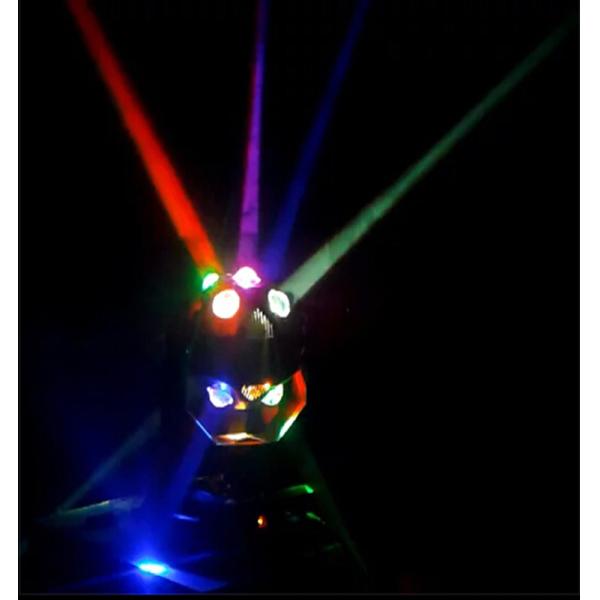 12 Pcs * 12W LED Beam Football Moving Head Light Disco Lighting 0 - 100% Linear