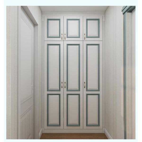 шкафы стены спальни шкафа шкафа 1800mm твердые деревянные роскошные с дверями