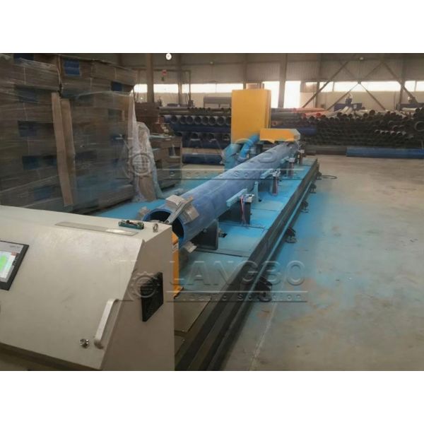 Plastic PP PE PVC Pipe Slotting Grooving Cutting Machine