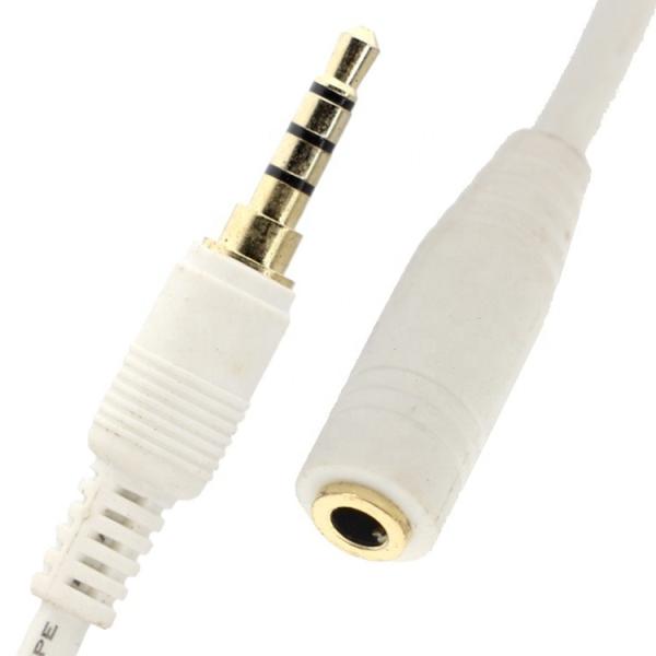 1m 2m 3m 5m 10m 3.5mm Audio Jack TRRS Male To 3.5mm TRRS Female Stereo Aux Audio Extension Cable