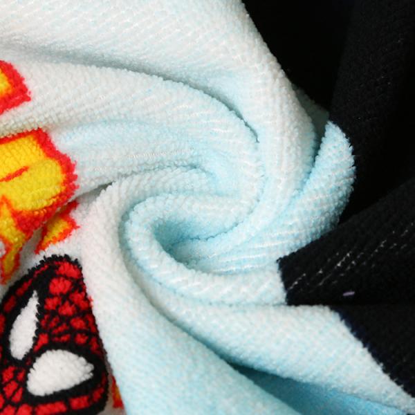 Cheap Kids Microfiber cartoon printed spider-man beach towels