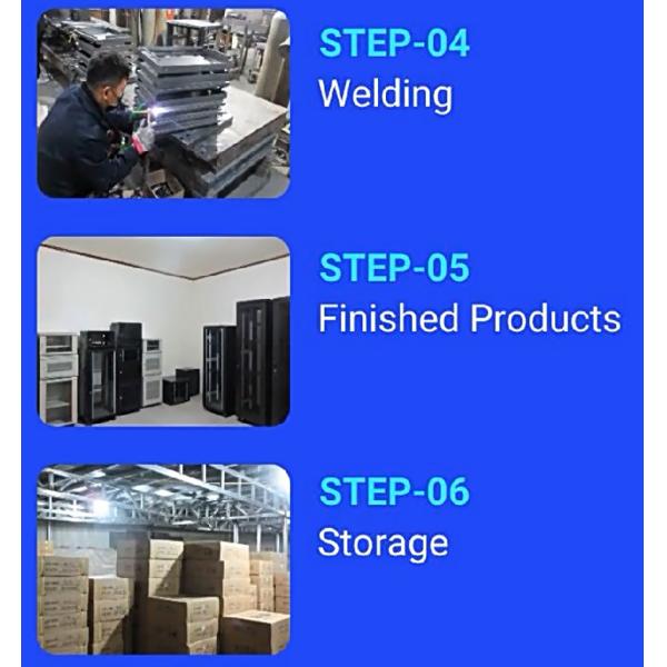 Customized 27U 800*800*1400 Standard 19 Inch Data Center Server Rack with 2.0 Thickness