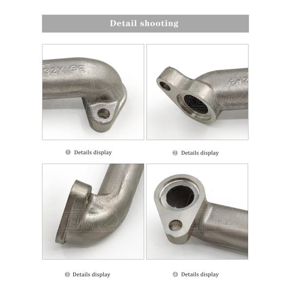 Engine Spare Parts 4W2232X C7 Oil Pump Elbow Oil Pump Connecting Elbow