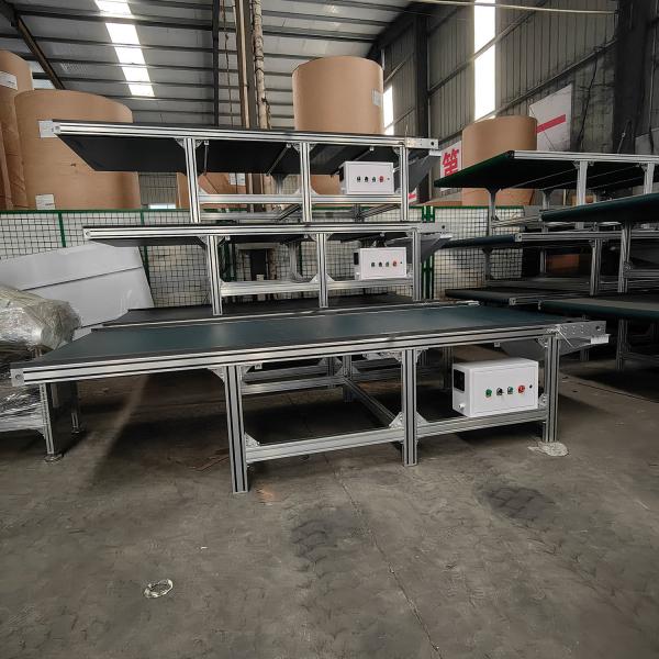 3200mm Length Customized Auto Loading And Unloading Conveying Workbench CNC Router Machine