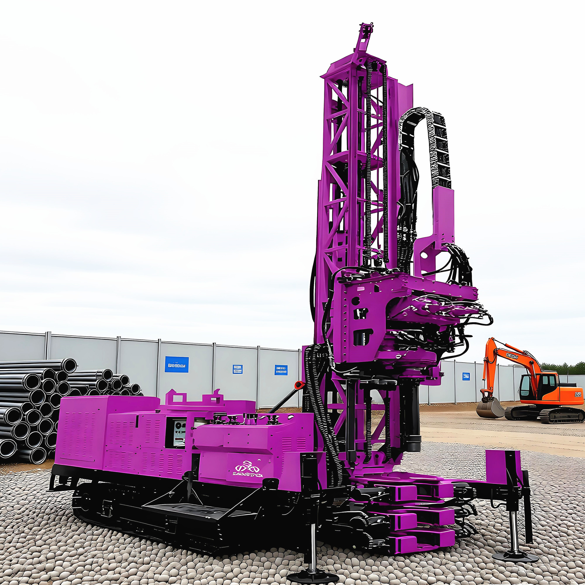Hydraulic Soil Investigation Drilling Rig Fast Drilling Speed Geological Exploration Portable Soil Drilling Rig