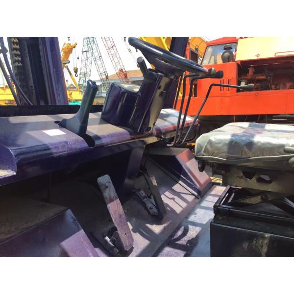 Le haut mât de 2 étapes le chariot élévateur résistant de 25 tonnes, FD250 a utilisé le chariot élévateur de KOMATSU