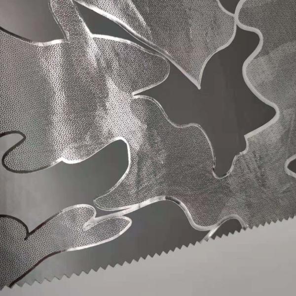 Silver Foiled Winter Jacket Fabric 160 Gsm 90DX90D 150CM Waterproof