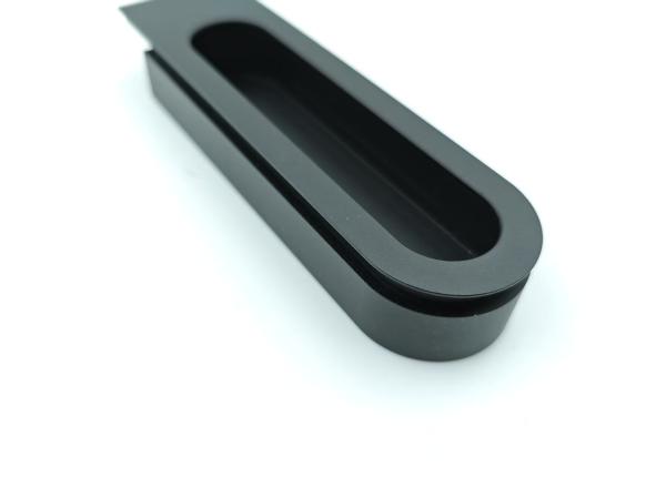 Modern Aluminum Recessed Cabinet PullsInvisible Wardrobe Cabinet Glass Door Frame Pulls