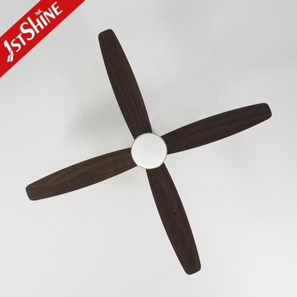1stshine Antique Brass Color LED Ceiling Fan com estilo vintage remoto e vento natural