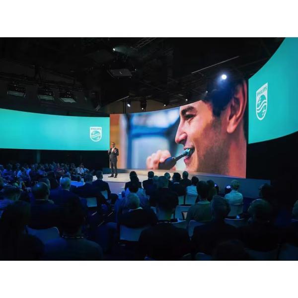 P2.6 Indoor LED Screen 1000*500mm Advertising LED Wall Display Front Installation