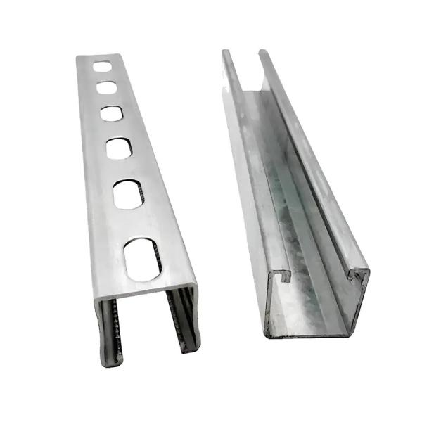 Extruded HDG Aluminium Unistrut Channel P1008 Low Profile ODM