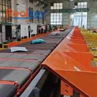 Supermercado Cross Belt Sortador Rápido Procesamiento automático de pedidos Eficiente clasificación