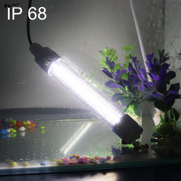 16W LED Submersible Fish Finder Light DC 12-48V Underwater Fishing Light for Night Ice Fishing