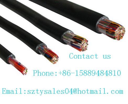 10 Pair Cat3 Telephone Cable Coaxial PTFE Custom Category 3 Cable