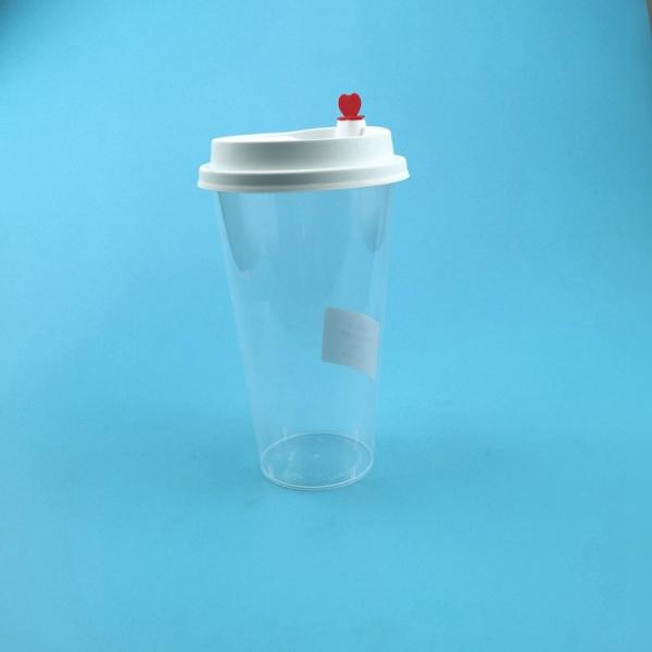 350ml Milkshake Disposable Bubble Tea Cups Cylinder Shape