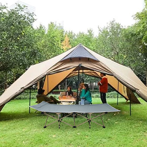 Oversized Portable Foldable Outdoor Bed for Adults Kids, Heavy Duty Cot Traveling Gear Supplier, Office Nap, Beach