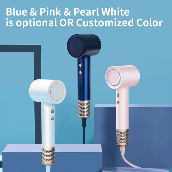 Manufacturer OEM ODM High Quality Strong Wind Household Professional BLDC Electrical Portable Negative Ion Hair Blow Dryer