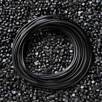 ROHS Granules composés en PVC noir pour le moulage par extrusion de câbles