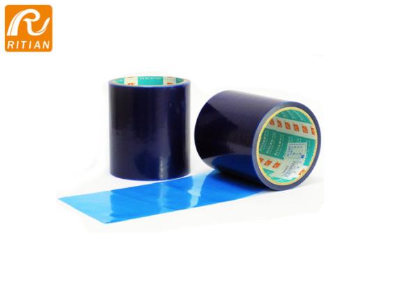 Ponto baixo esparadrapo acrílico da película protetora de aço inoxidável azul a pegajoso alto