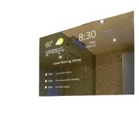 Miroir d'Android Smart TV de 21,5 pouces, miroir de l'écran tactile LCD pour le maquillage de habillage de vanité