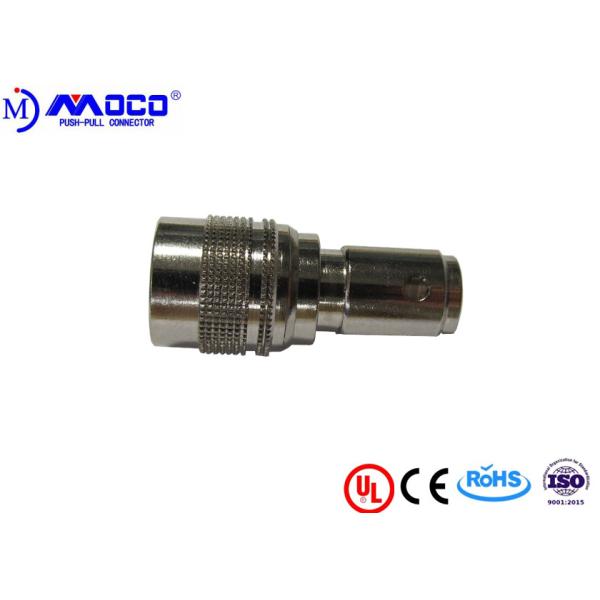 Mini Industrial Cable Connectors , 12 Pin Circular Connector HR 10A - 10P - 12P