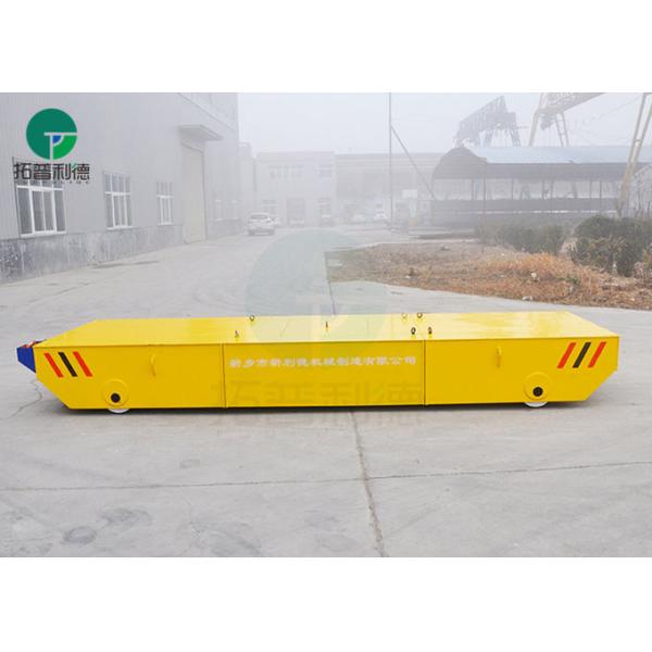 5-30 Ton Custom Steel Billet Transport Battery Transfer Cart With Manual Steering