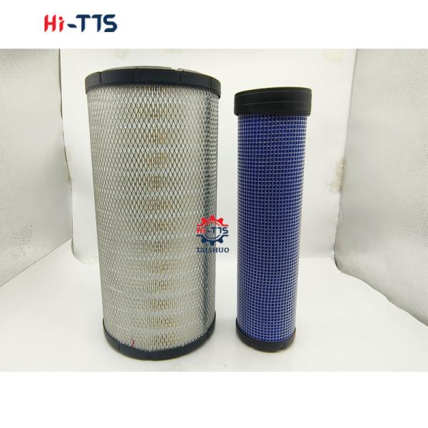 Air Filter 600-185-3100 600-185-3120 AF25492 For PC200-7 PC210-7 Excavator Engine Parts