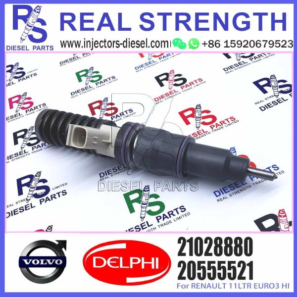 Новый инжектор топлива 20555521 двигателя дизеля 5001867218 7420555521 21028880 для V-O-L-V BEBE4D MD11