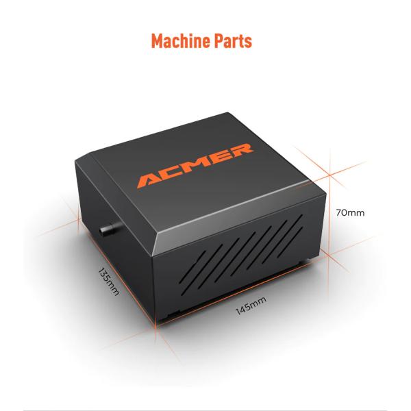 AC 110V / 220V Laser Engraver Air Assist Pump 30L/Min Laser Air Assist Kit