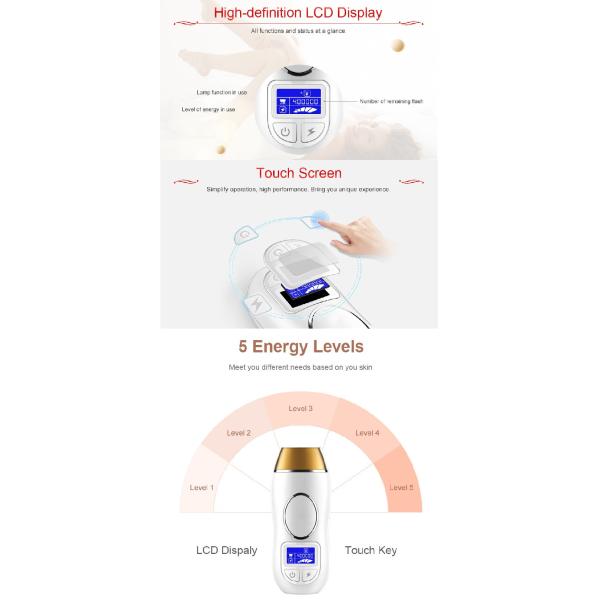 400000 Flashes 1200m Home Use IPL Laser Hair Removal