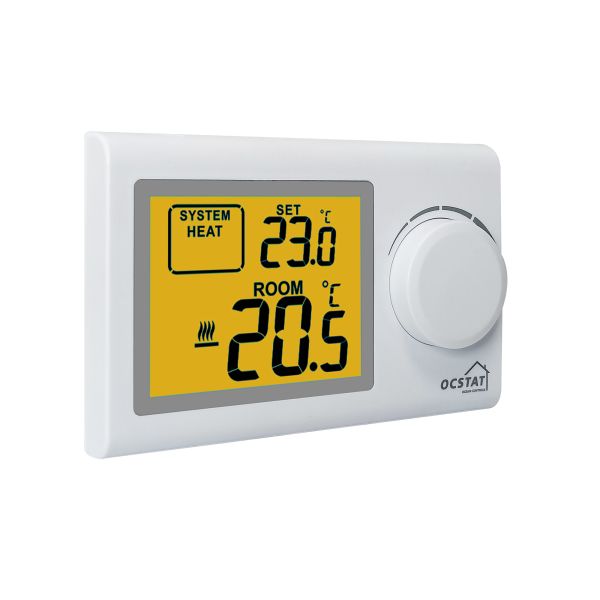 Wireless Operating Frequency 868MHZ WIFI Smart Thermostat Including Receiver 230VAC 50HZ Suitable for Smart Home and Building Automation Systems