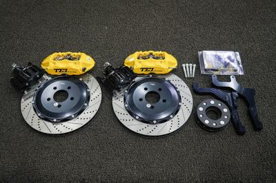 Ford Mustang BBK Brake Kit S40 4 Piston Cable Caliper For Rear Double Calipers